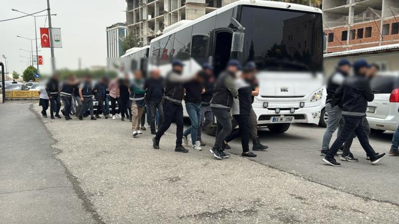 Şanlıurfa merkezli 6 ilde "change" araç operasyonu! 15 şüpheli yakalandı
