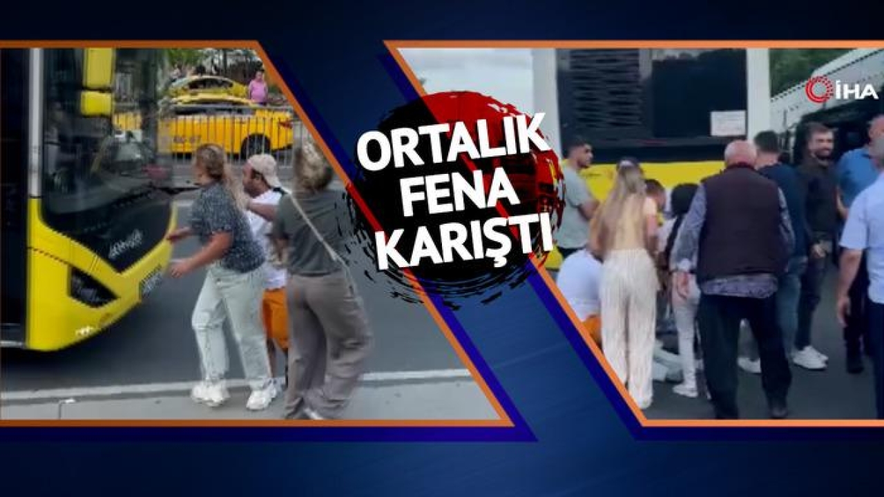 Çileden çıkan otobüs şoföründen korkunç hareket! İstanbul'da ortalık fena karıştı: Annesi bayılan çocuğun yüreği ağzına geldi