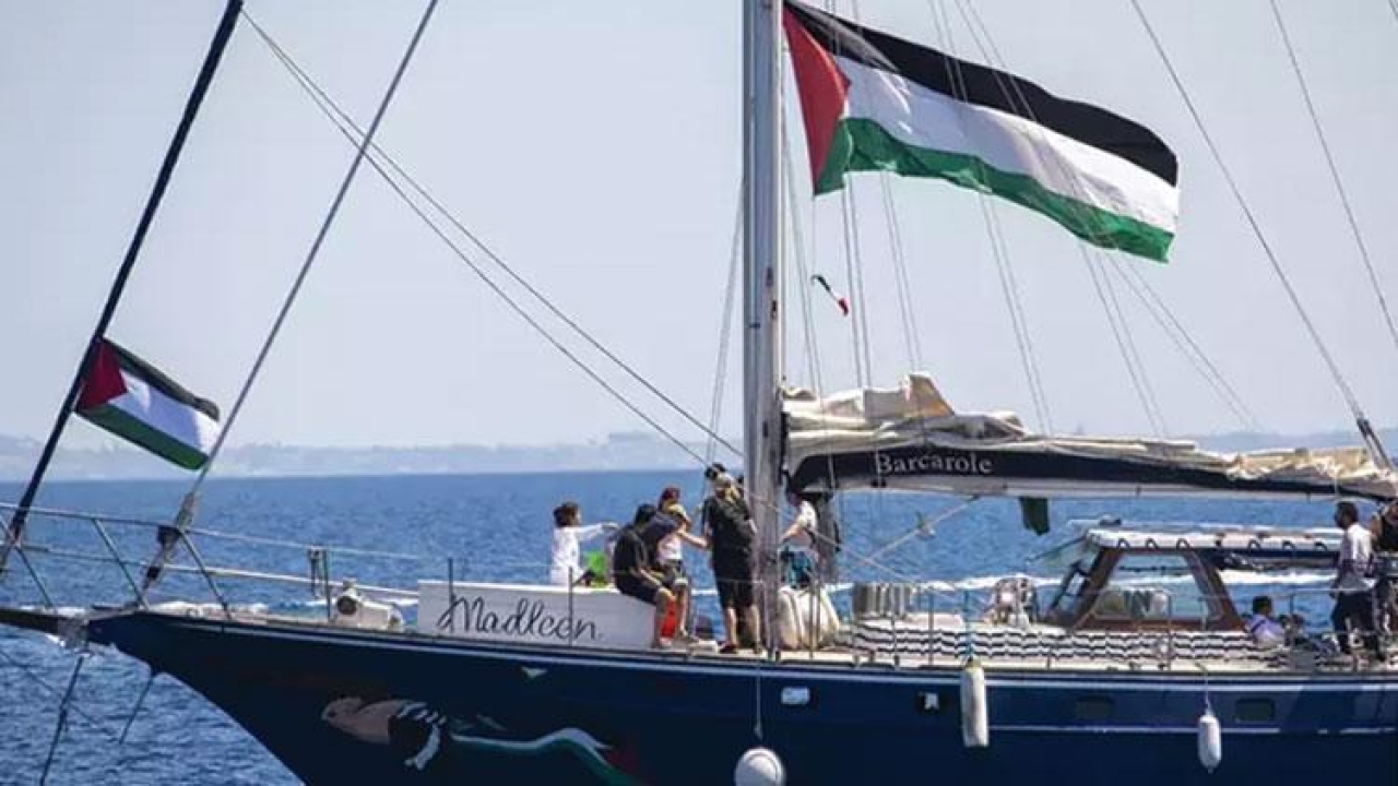 Dünya Madleen'i izliyor! Hamas: Özgürlük Filosu'na ait Madleen gemisindeki aktivistelerin güvenliğinden İsrail sorumlu