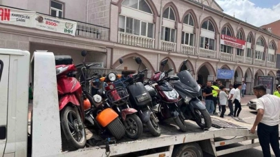 Erciş’te 16 motosiklet sürücüsüne 191 bin 42 TL cezai işlem uygulandı