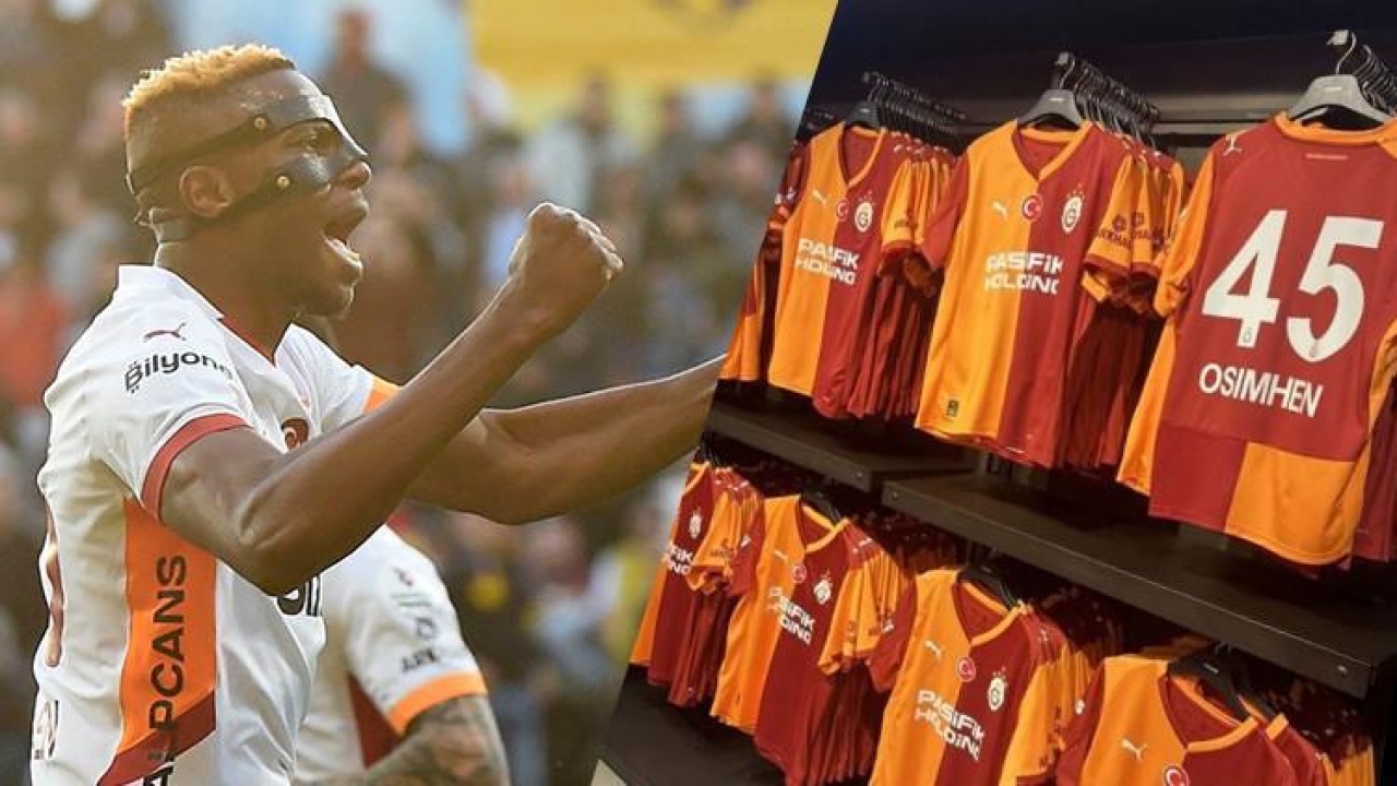 Galatasaray'ın yeni formalarında Osimhen sürprizi!