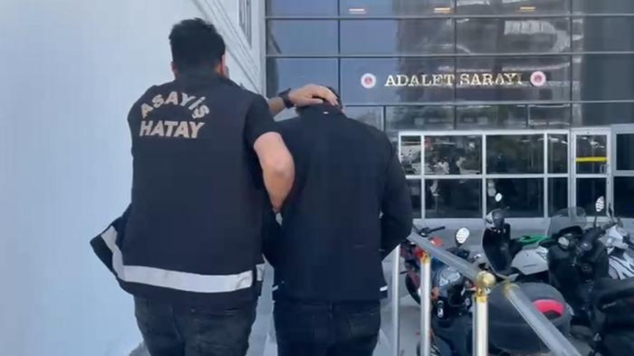 Hatay'ın Defne ilçesinde 10 yıl hapis cezası bulunan şahıs tutuklandı