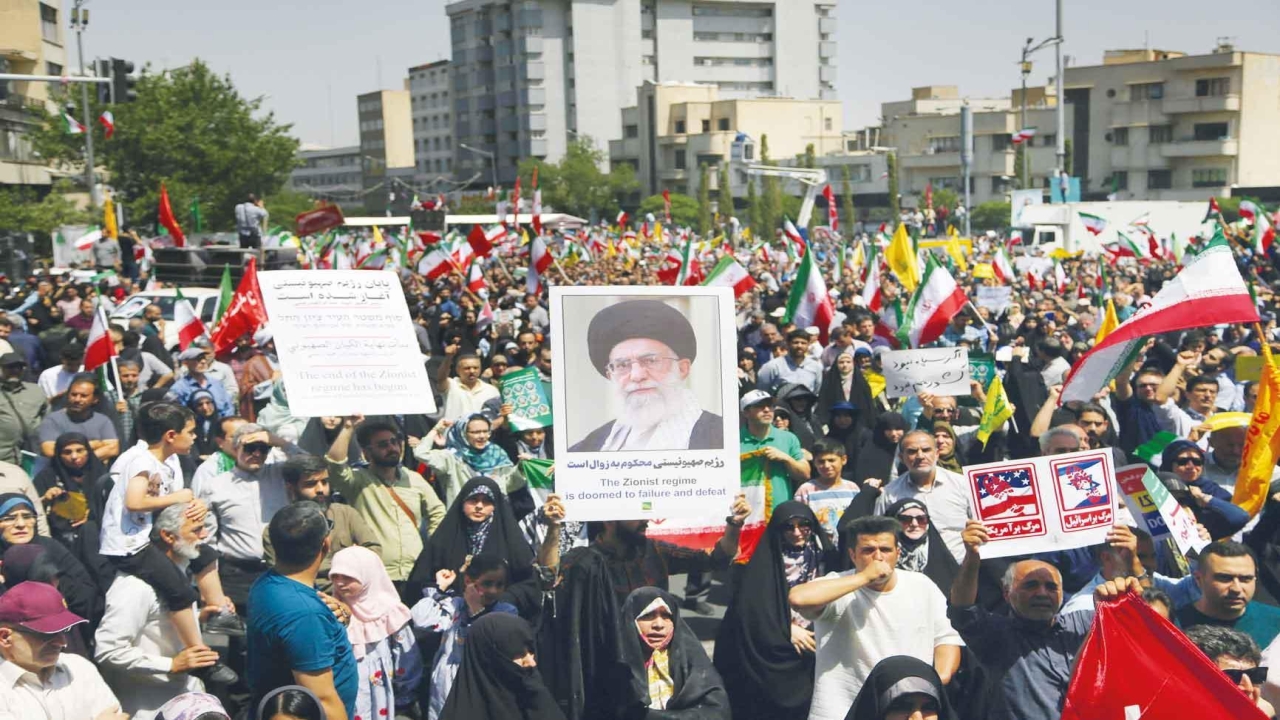 İranlılar İsrail’i protesto etti