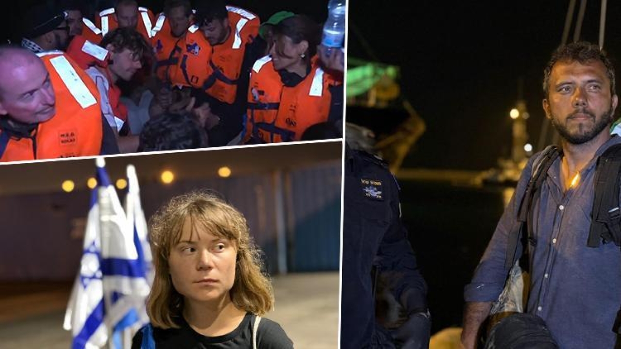 İsrail'den aktivistlere tutuklama tehdidi: Hemen ayrılmayı reddedenler gözaltı merkezine gönderilecek