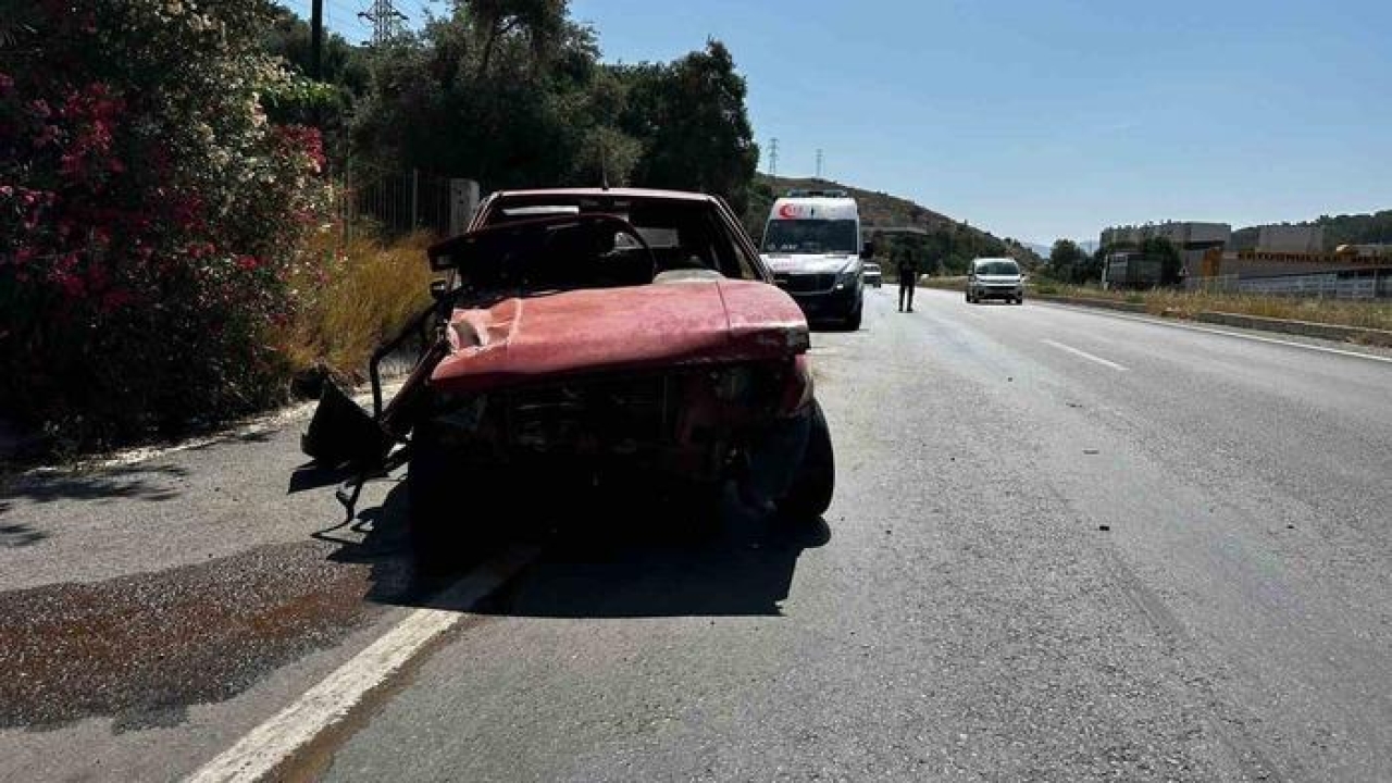 Milas’ta trafik kazası: 1 yaralı