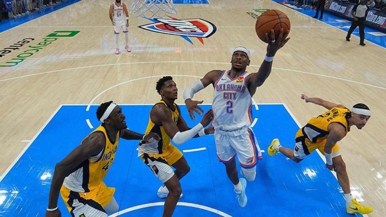 Pacers'ı deviren Thunder, NBA final serisinde öne geçti