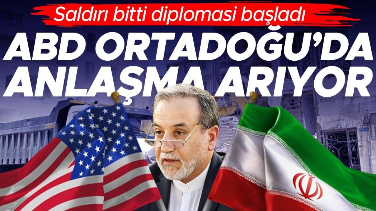 Saldırı bitti diplomasi başladı... ABD Ortadoğu’da anlaşma arıyor