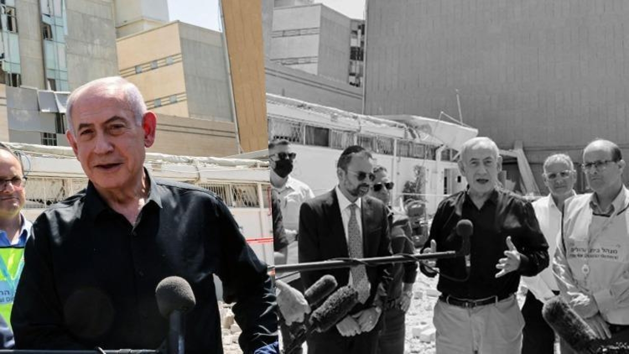 Son dakika: İran ve İsrail arasındaki çatışmalarda 8. gün! Netanyahu konuşurken bina çöktü... Yaptığı gaf İsraillileri çileden çıkardı