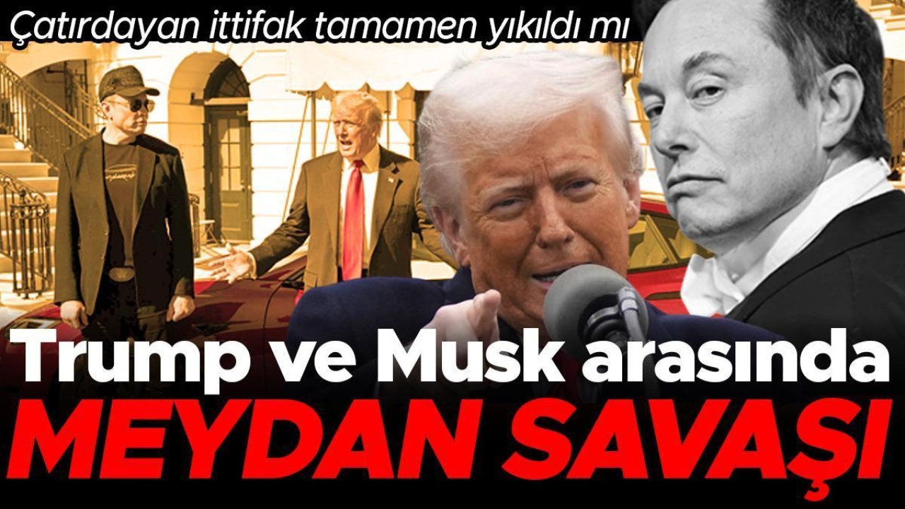 Trump ve Musk arasında meydan savaşı... Çatırdayan ittifak tamamen yıkıldı mı