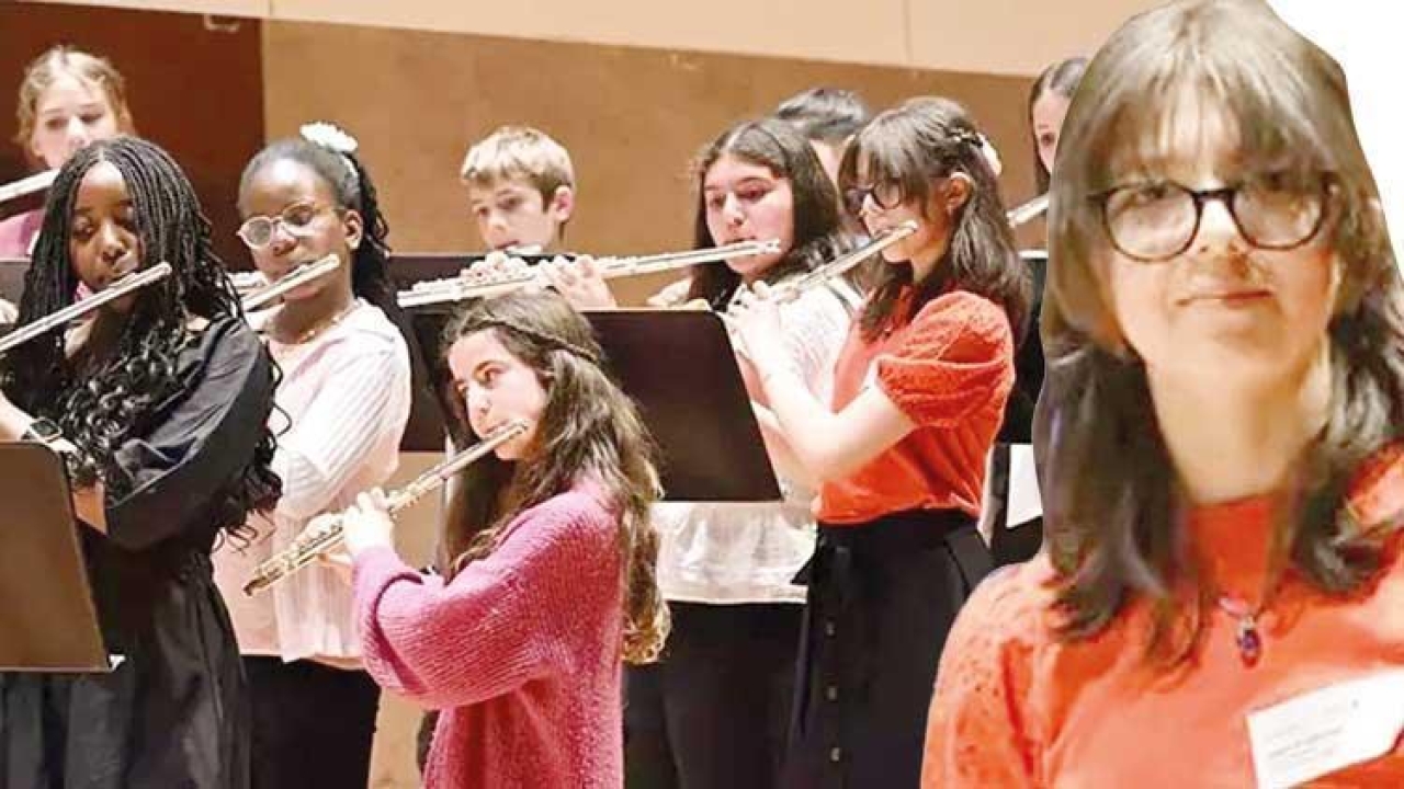 Zeynep’in flütle büyük başarısı