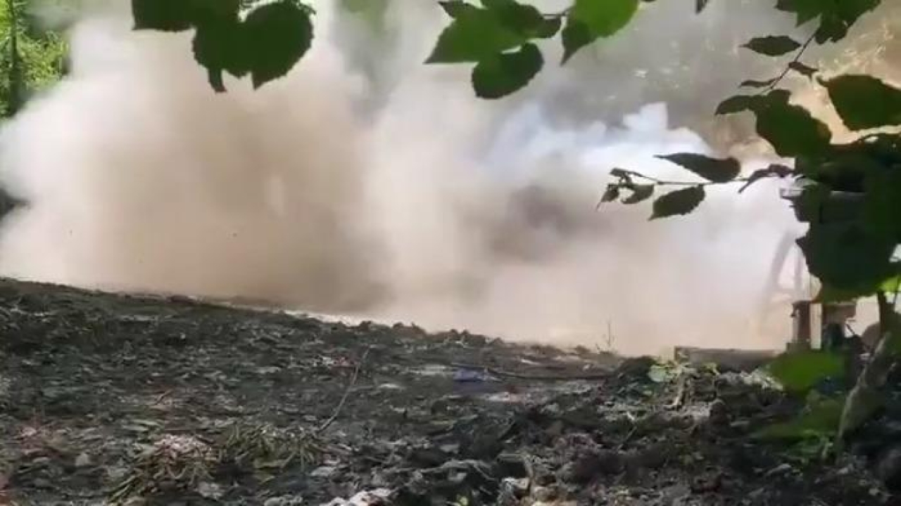 Zonguldak'ta 2 kaçak maden ocağı imha edildi