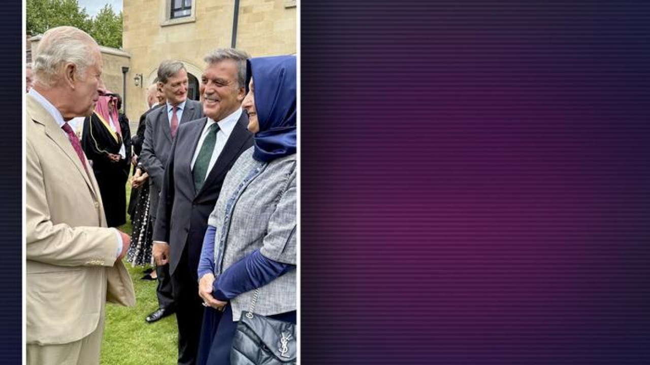 Abdullah Gül, İngiltere Kralı III. Charles ile bir araya geldi