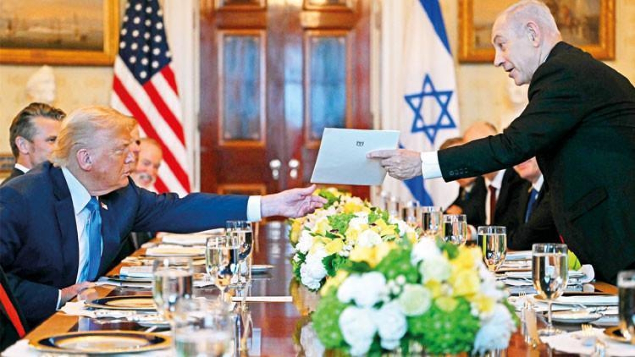 Beyaz Saray’da Nobel tiyatrosu! Netanyahu, Trump'ı barış ödülüne aday gösterdi