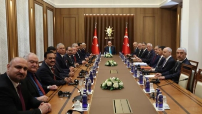 Cumhurbaşkanı Erdoğan, Irak Temsilciler Meclisi Başkanı Meşhedani'yi kabul etti