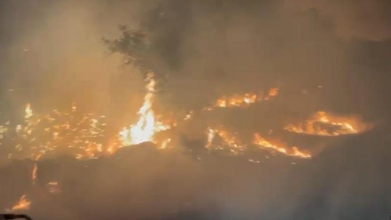 Diyarbakır’ın Ergani ve Lice ilçelerindeki yangın söndürüldü