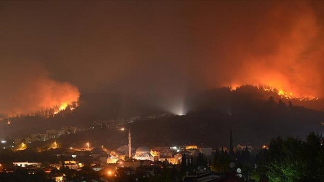 İki gündür devam eden orman yangınları sonrası Bursa Müftülüğü’nden yağmur duasına davet