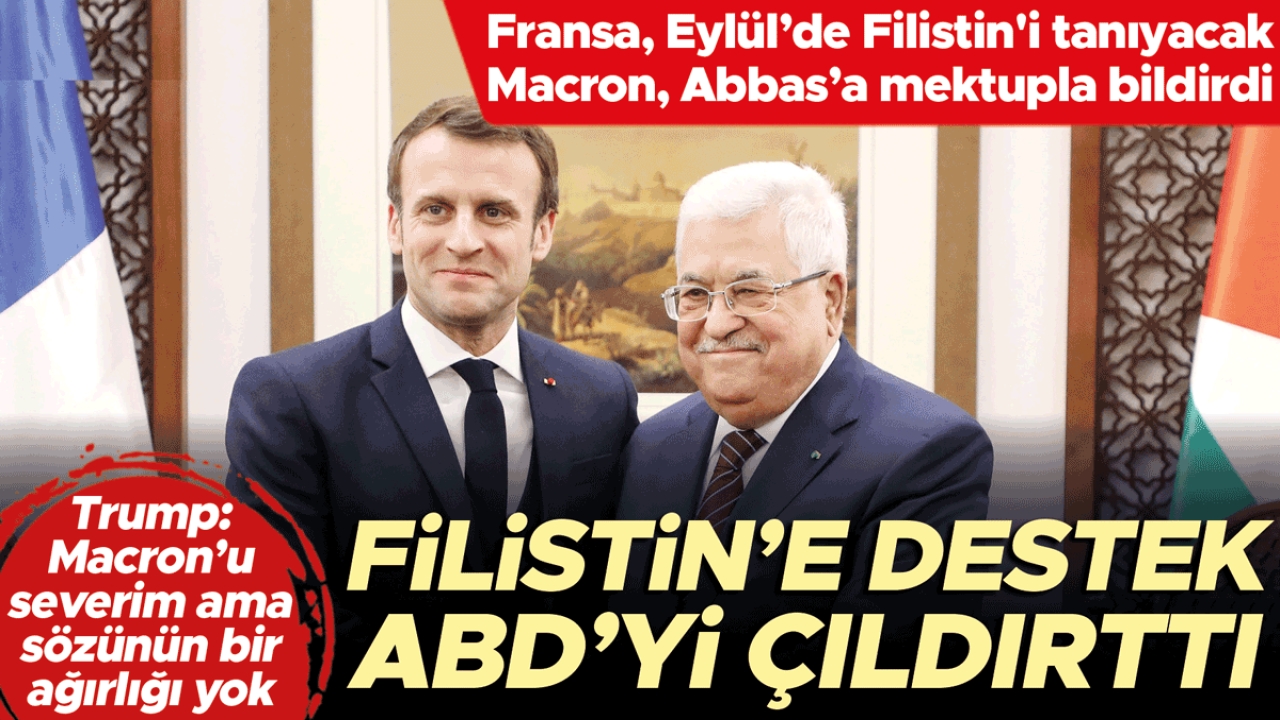 Macron Avrupa’da kıvılcımı yaktı... Filistin’de Fransız Devrimi