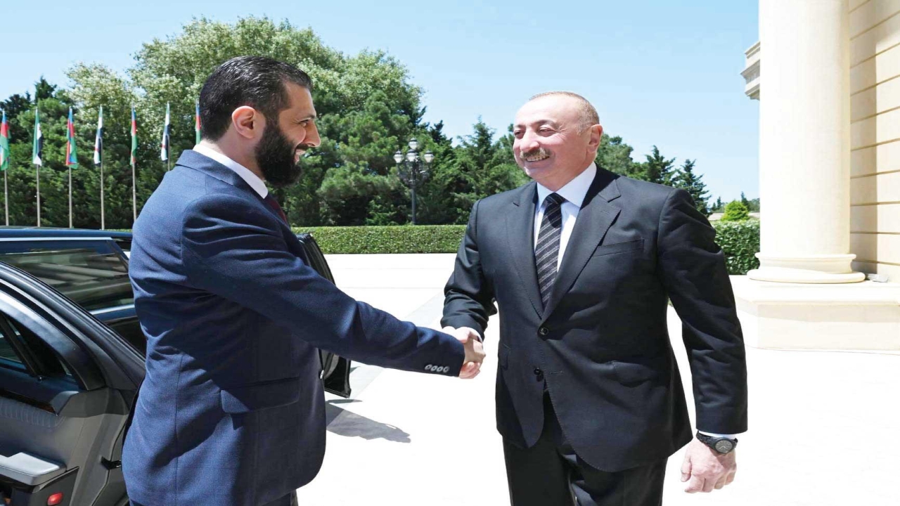 Şara Bakü’ye gitti... Azerbaycan gazı Türkiye’den Suriye’ye akacak