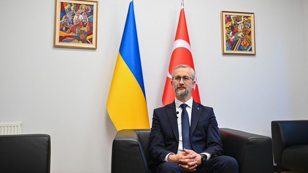 Ukrayna'nın yeni Ankara Büyükelçisi Celal gündemi değerlendirdi: 'İstiyoruz ki Karadeniz'de barış olsun'
