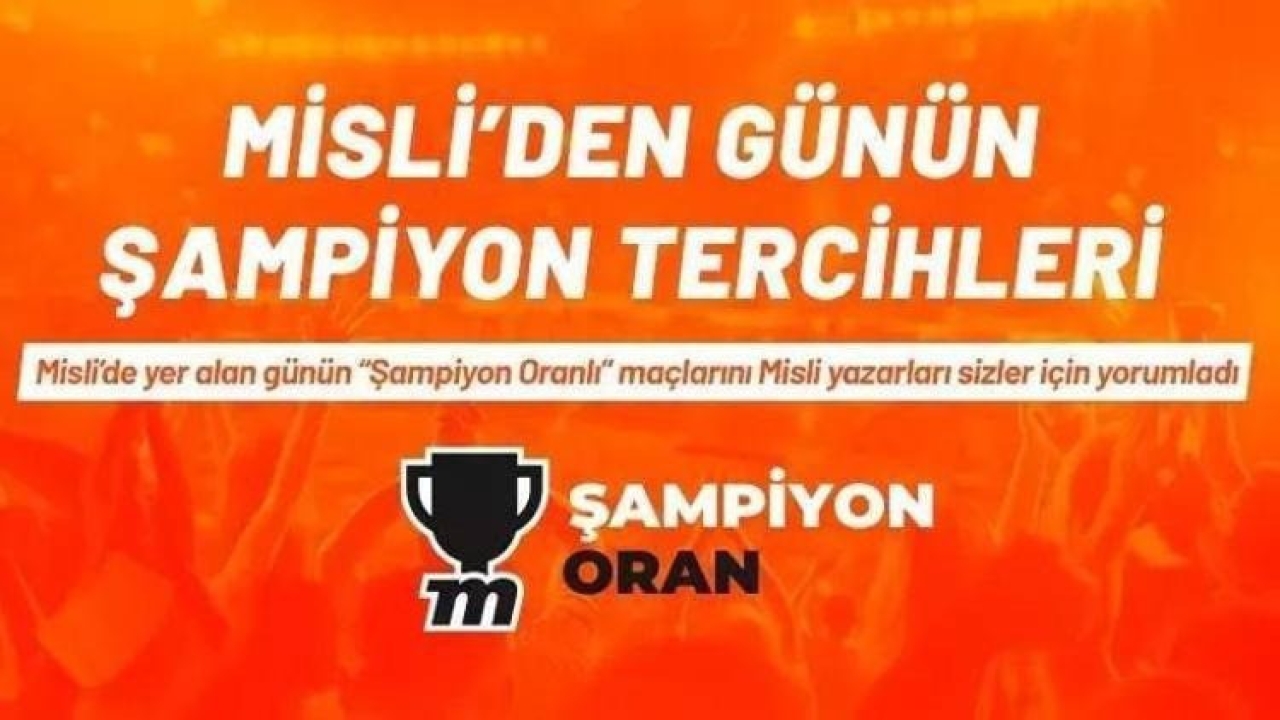 Avrupa’da Türk gecesi: Temsilcilerimiz avantaj peşinde… Samsunspor, zorlu Panathinaikos deplasmanında! İşte Misli’den Günün Şampiyon Tercihleri…
