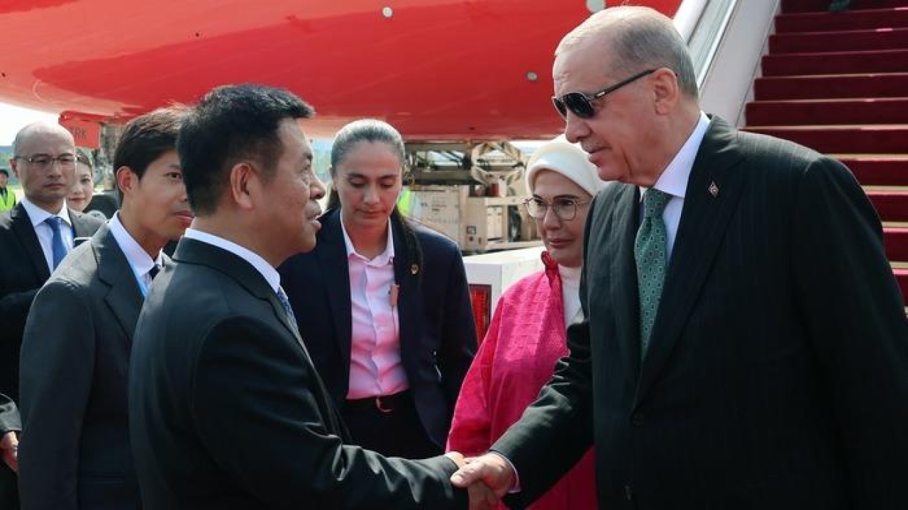 Cumhurbaşkanı Erdoğan Çin’de