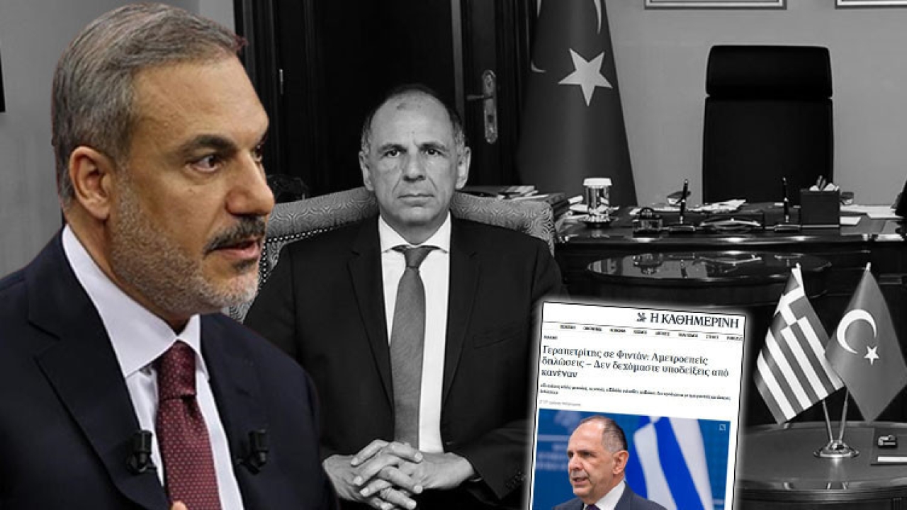 Dışişleri Bakanı Hakan Fidan'ın sözleri Yunanistan'da manşetlere taşındı: Umarız Yunan siyaseti, Türk siyasetinin olgunluğuna ulaşır