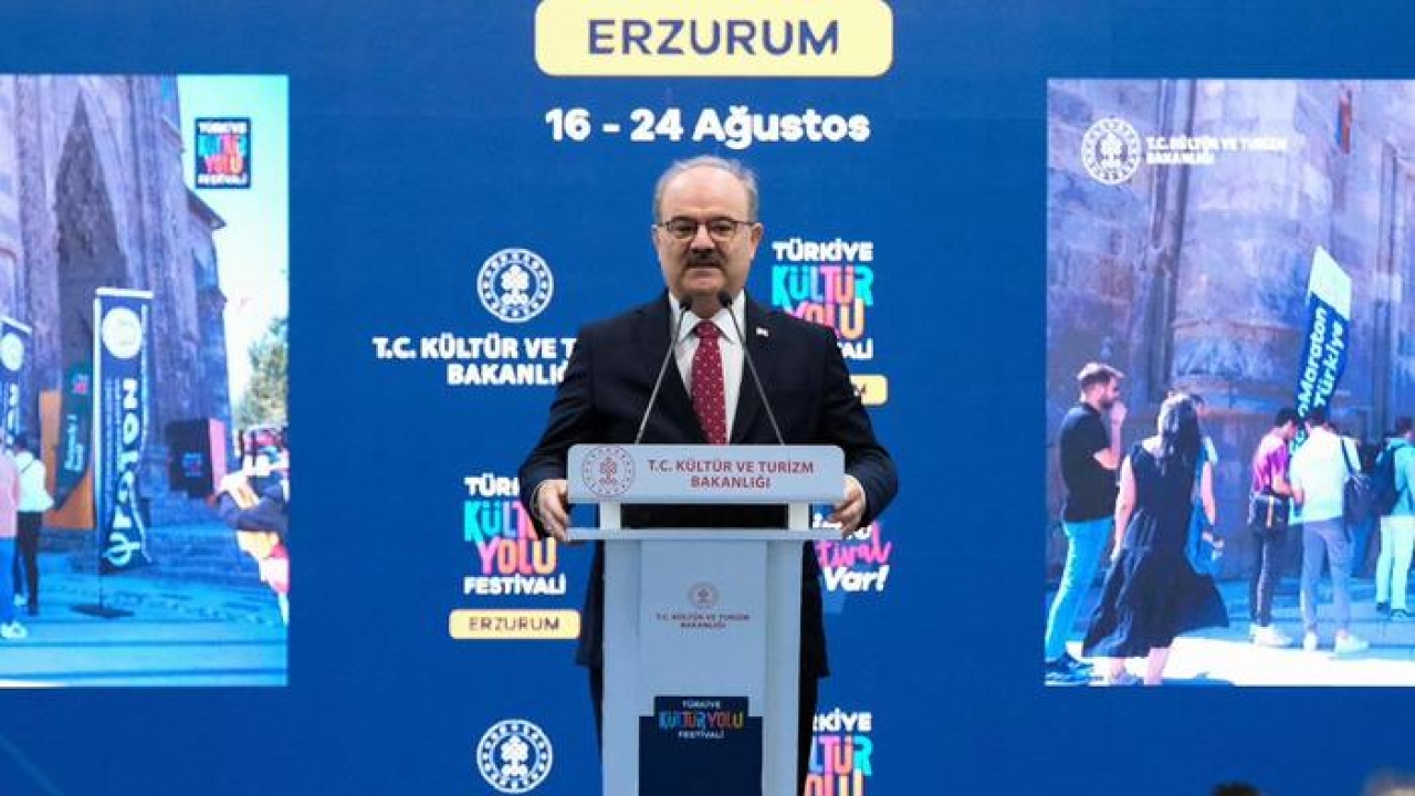 Erzurum Kültür Yolu Festivali'nin açılışı yapıldı