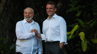 Fransa Cumhurbaşkanı Macron ile Brezilya lideri Lula görüştü