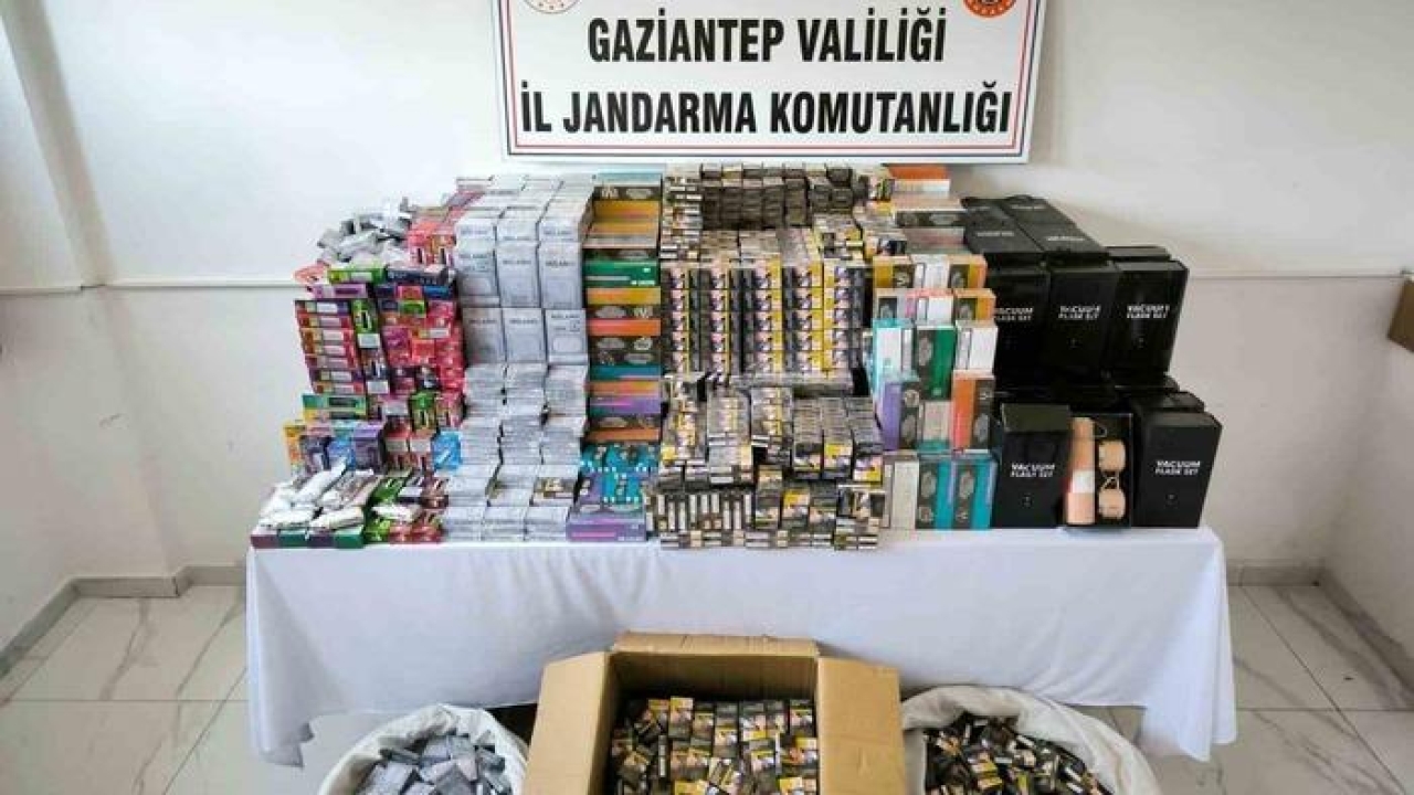 Gaziantep’te uyuşturucu ve kaçakçılık şüphelisi 40 şahıs tutuklandı