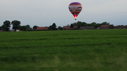 Hollanda'da sıcak hava balonu düştü: 1 ölü
