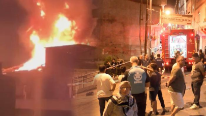 İstanbul'da mahalleyi sokağa döken olay! "Patlama olacak demeye kalmadan patladı"