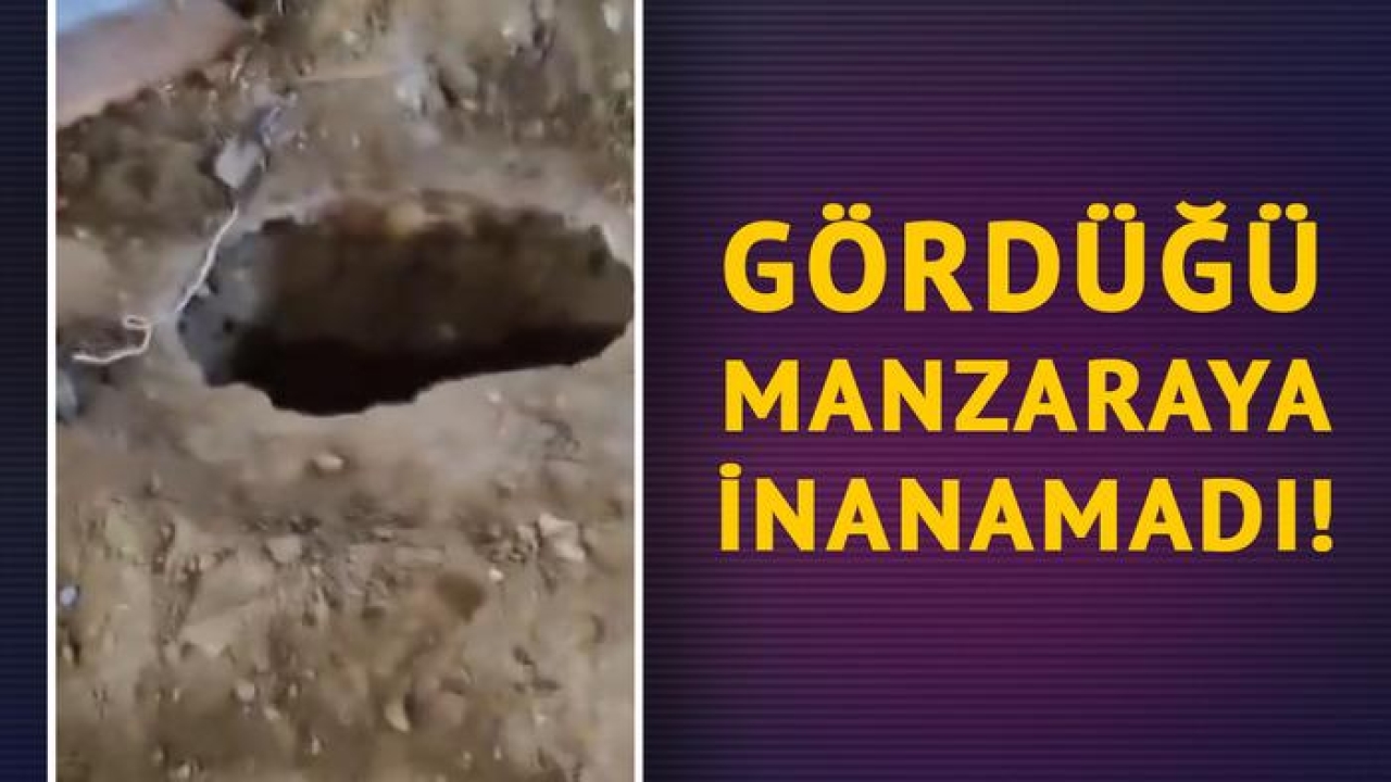 İstanbul'dan kalkıp babaevine geldi, anahtarı olmayınca bahçe kapısını kırarak içeri girdi... Gördüğü manzara karşısında ise gözlerine inanamadı!