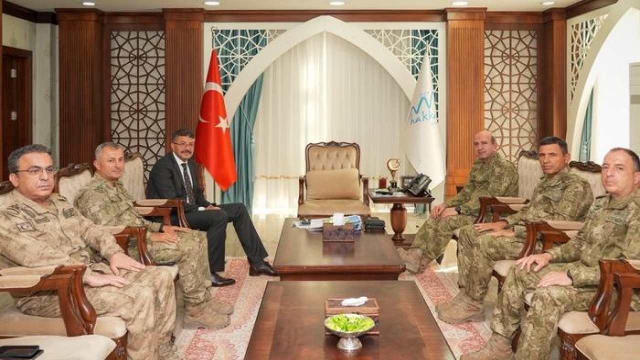 Orgeneral Levent Ergün’den Vali Çelik’e ziyaret
