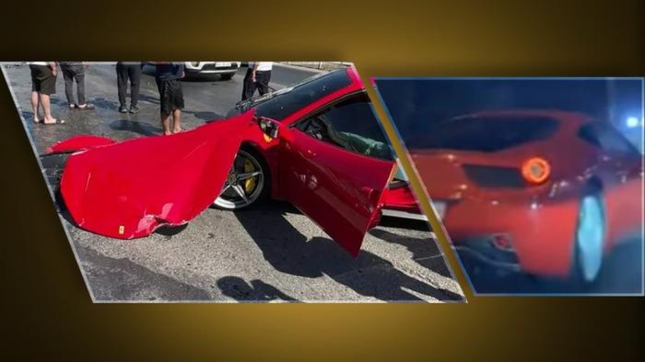Ustanın milyonluk kazası Türkiye gündemine oturmuştu! Ferrari'nin tamire gitmeden önceki son görüntüleri ortaya çıktı