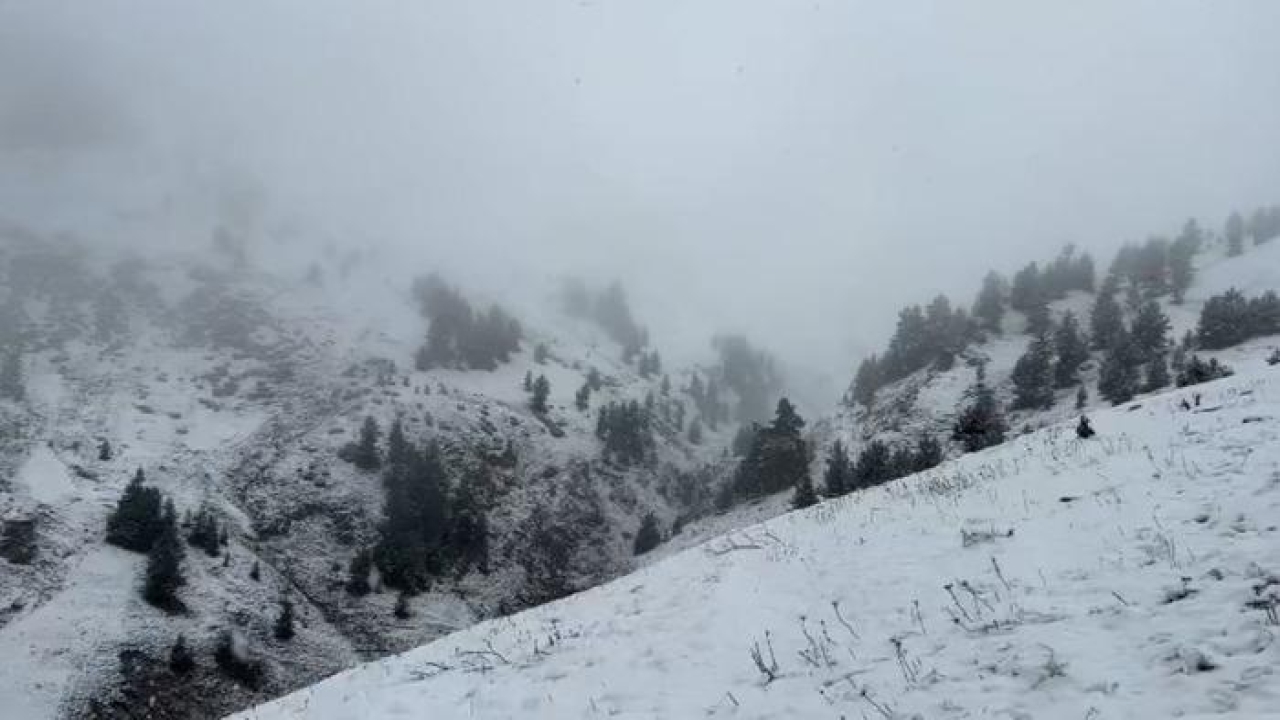 Artvin’de yaylalar kar altında