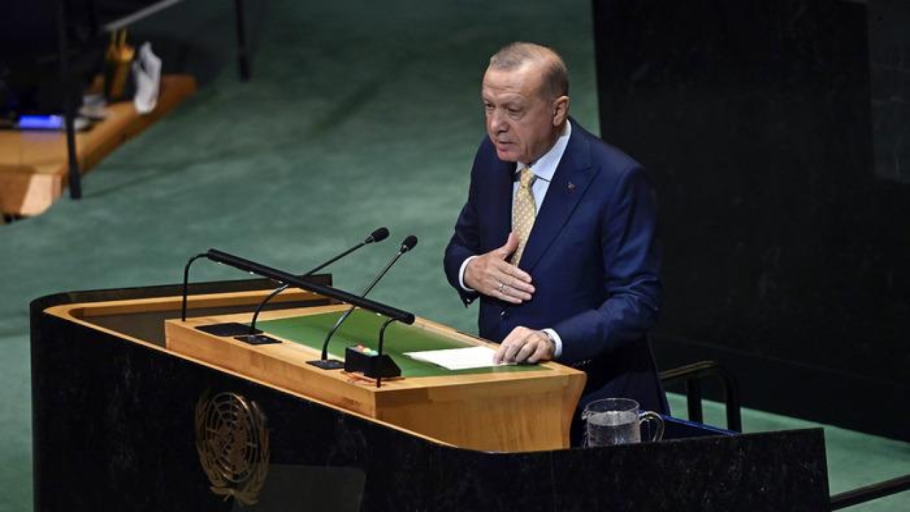 Cumhurbaşkanı Erdoğan'ın BM'deki konuşması sırasında mikrofon kapandı! İletişim Başkanlığı nedenini açıkladı