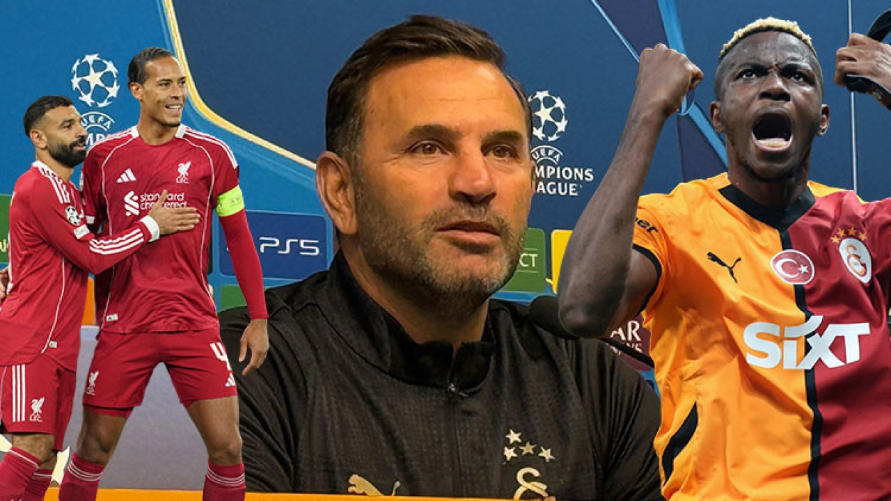 Galatasaray-Liverpool maçı öncesi Okan Buruk konuştu: 5-0 yenilmeleri gerekiyordu! Osimhen'de son dakika