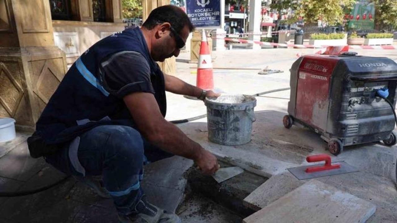Kocaeli'deki tarihi caminin taşları ve zemini için harekete geçildi