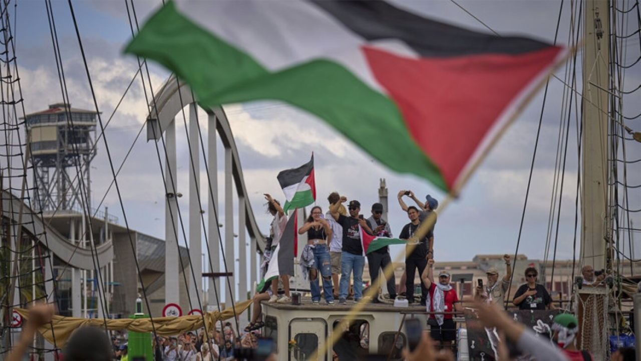 Küresel Sumud Filosu 'müdahale alanı'na ilerliyor