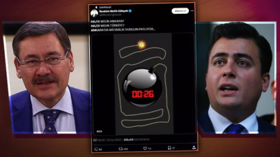 Saatli bomba paylaşımı kafaları karıştırmıştı! Melih Gökçek'i oğlu böyle savundu: "Toplantıya hazırlanıyorum, babam onu kast etti"