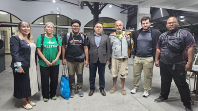 Sumud Filosu'ndan olumsuz hava şartları nedeniyle 4 aktivist tahliye edildi