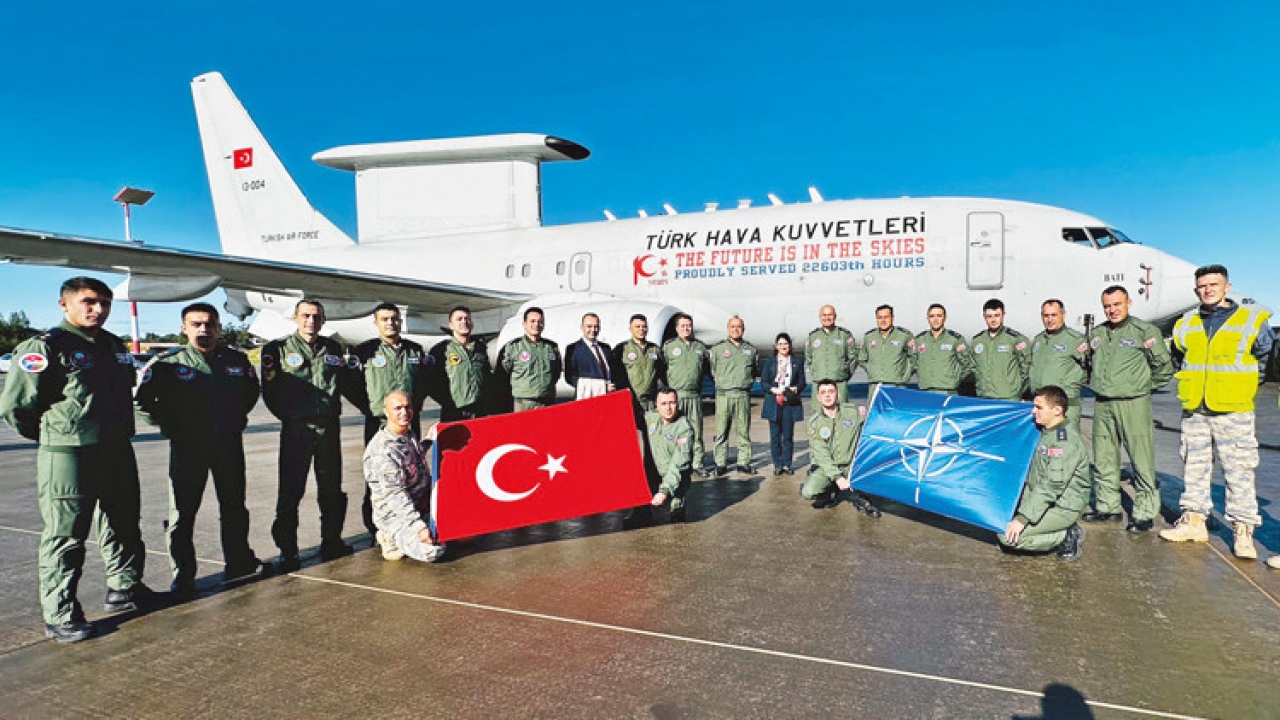 Türkiye’den Litvanya’ya AWACS desteği