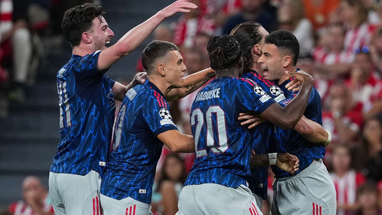 UEFA Şampiyonlar Ligi başladı: Arsenal ile Union Saint-Gilloise deplasmanda galip!