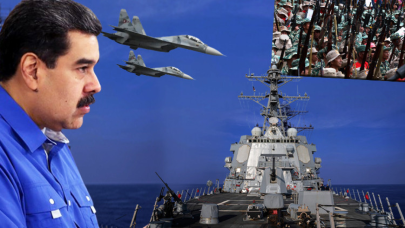 Venezuela jetleri ABD savaş gemisiyle karşı karşıya geldi: Maduro seferberlik ilan etti