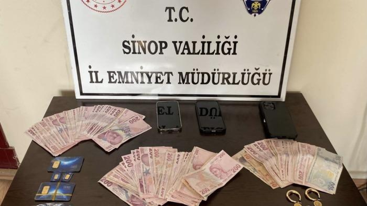 Sinop'ta sahte altın operasyonu: 2 zanlı tutuklandı