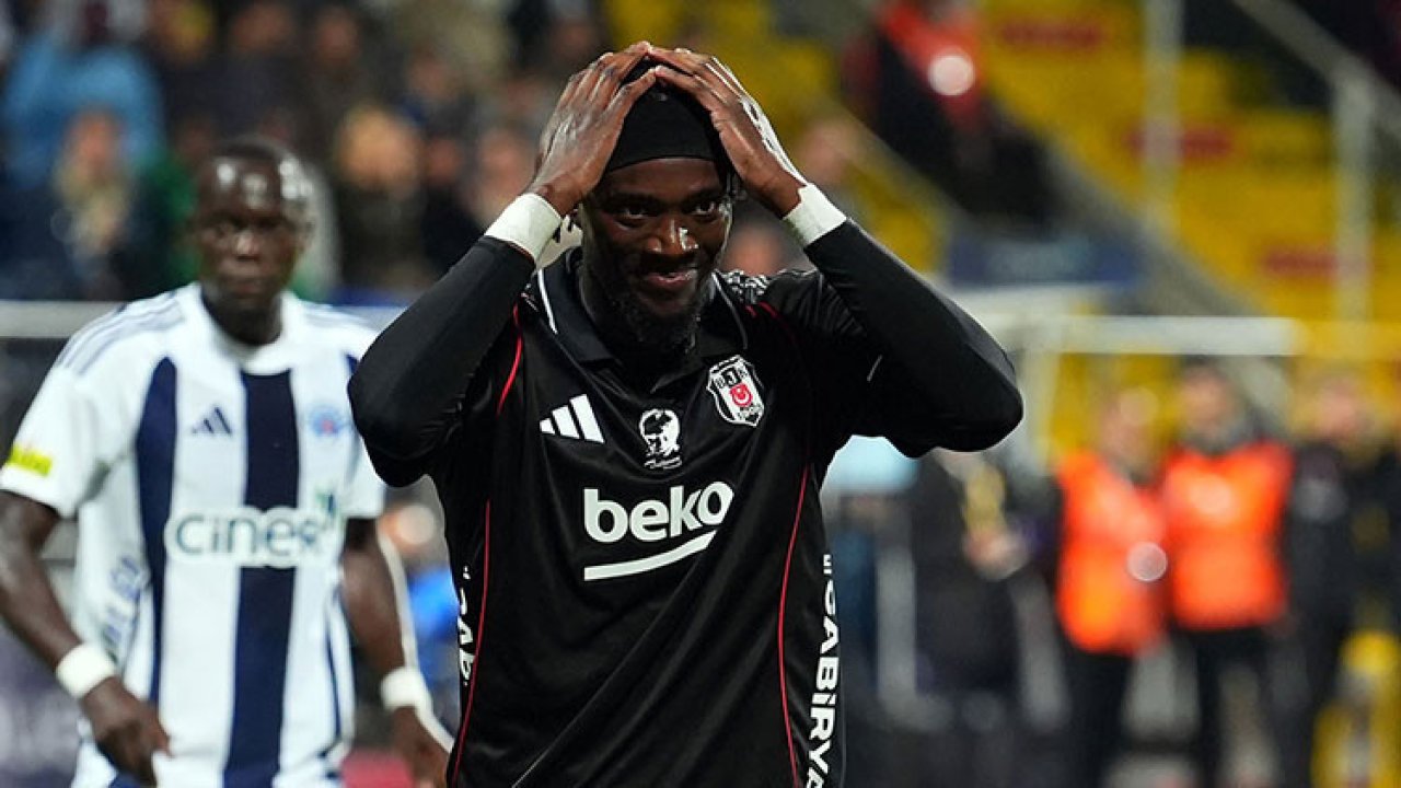 Abraham&#039;dan Beşiktaş taraftarına: &#039;Derbide gurur duyacaklar!&#039;