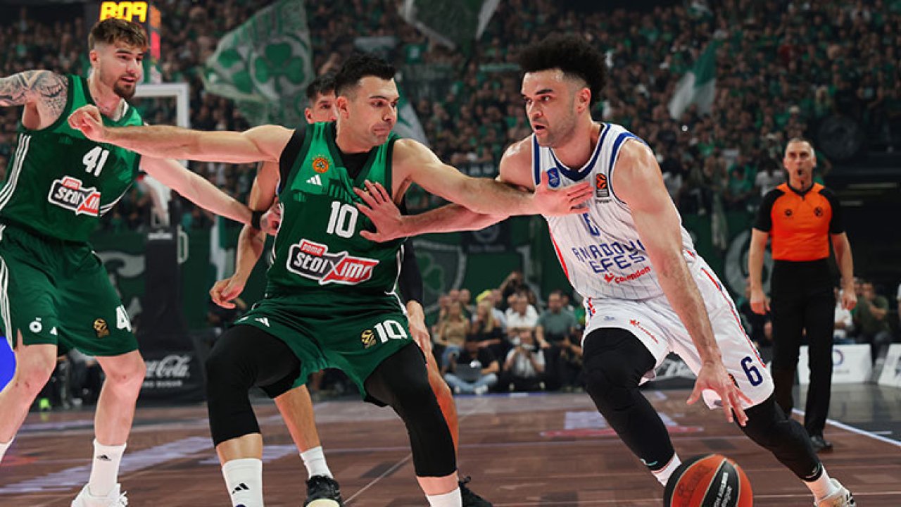 Anadolu Efes&#039;in konuğu Panathinaikos AKTOR