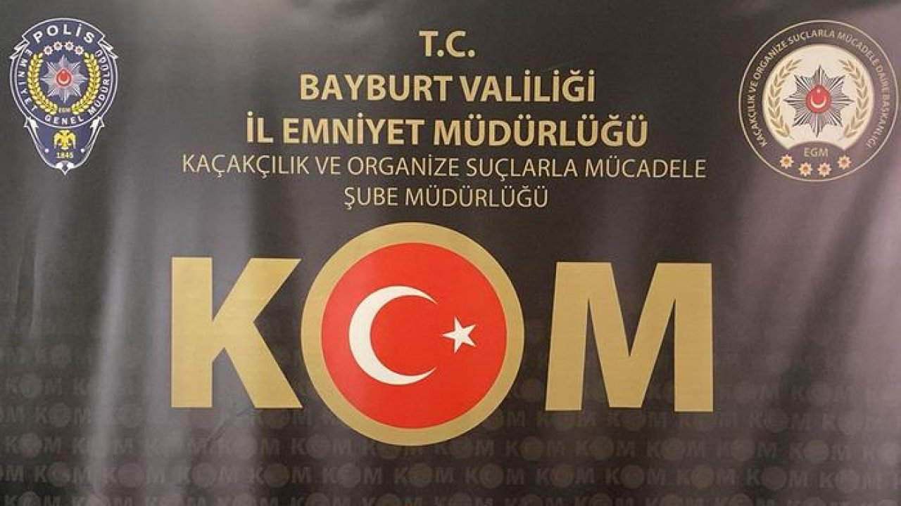 Bayburt’ta kaçak alkol ve tütün operasyonlarında 4 şüpheli gözaltına alındı