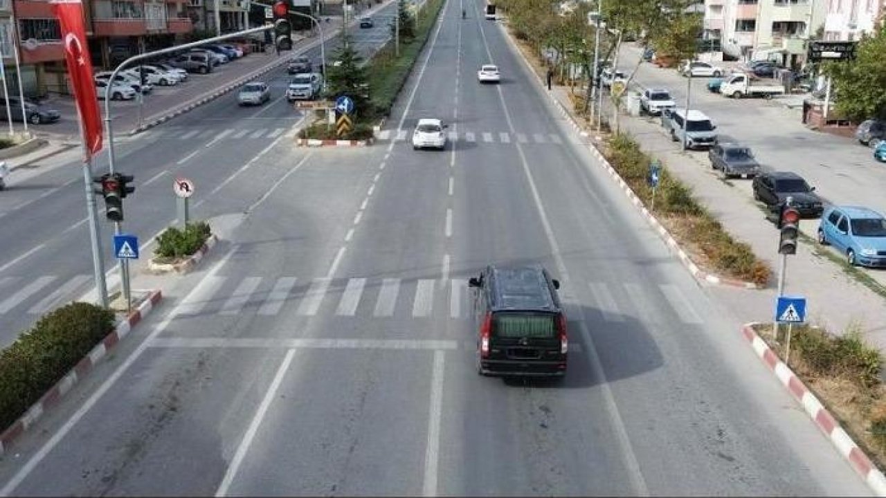 Bilecik’te drone destekli trafik denetimi
