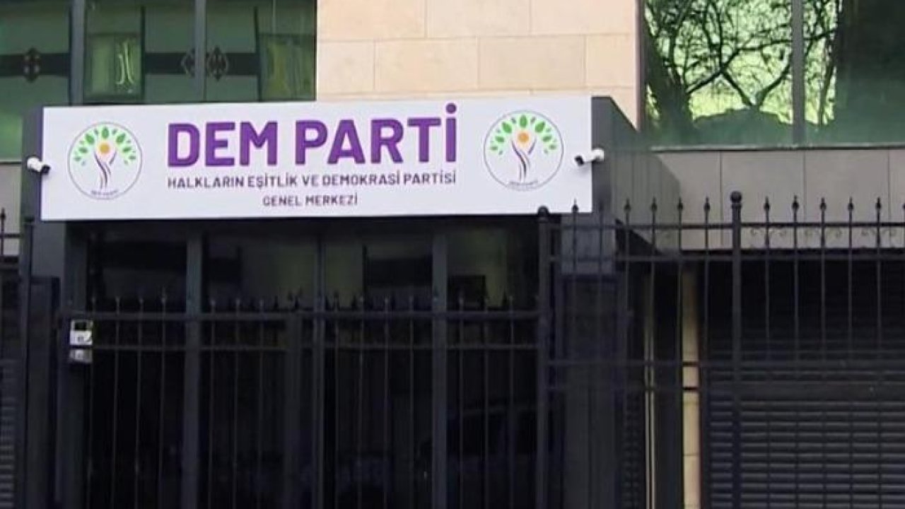 DEM Parti&#039;den &#039;İmamoğlu ve TELE 1&#039; tepkisi: &quot;Türkiye&#039;de yargı uzun zamandır siyaseti şekillendirme aracı olarak kullanılmaktadır&quot;